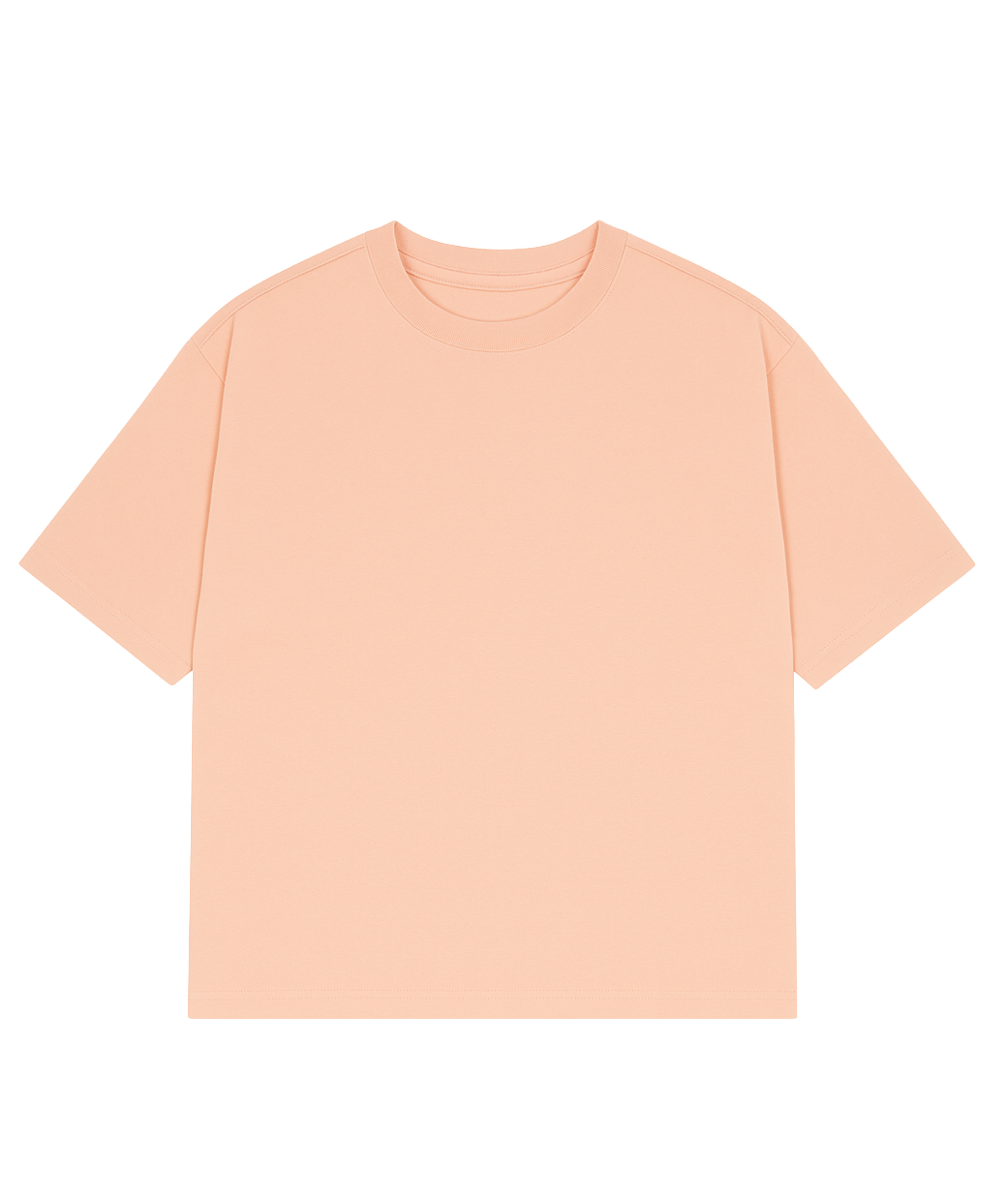 Plain Premium Peach color Oversized T-Shirt